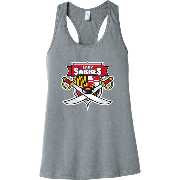 SOMD Lady Sabres Womens Jersey Racerback Tank