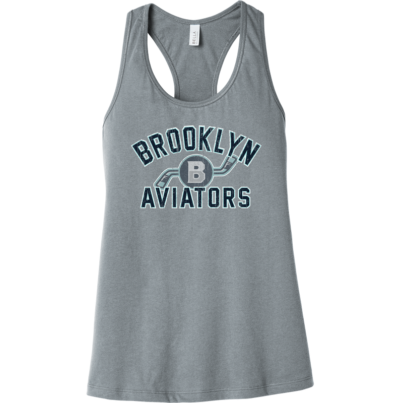 Brooklyn Aviators Womens Jersey Racerback Tank