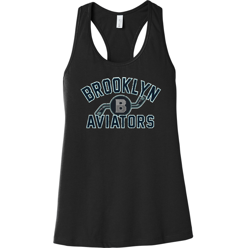 Brooklyn Aviators Womens Jersey Racerback Tank