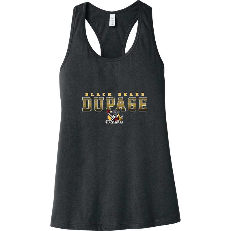 Dupage Black Bears Womens Jersey Racerback Tank