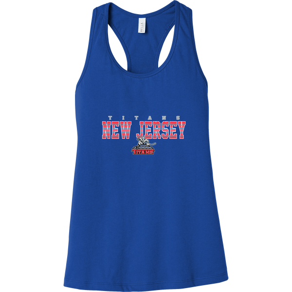 NJ Titans Womens Jersey Racerback Tank