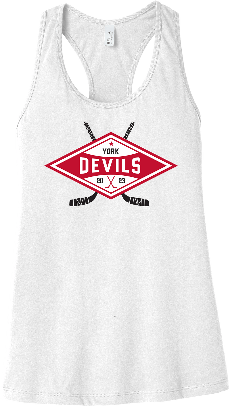 York Devils Womens Jersey Racerback Tank