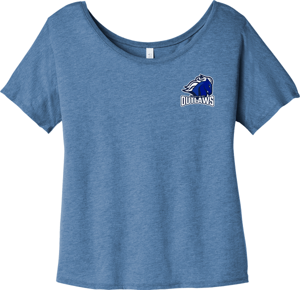 Brandywine Outlaws Womens Slouchy Tee