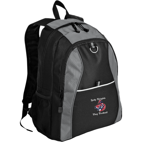 Kennedy Lady Knights Contrast Honeycomb Backpack