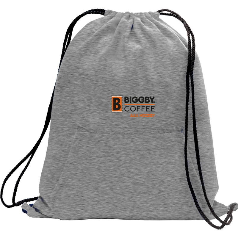 Biggby Coffee AAA Core Fleece Sweatshirt Cinch Pack