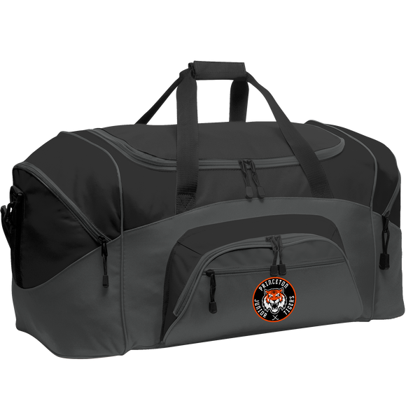 Princeton Jr. Tigers Standard Colorblock Sport Duffel