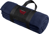 York Devils Fleece Blanket with Carrying Strap