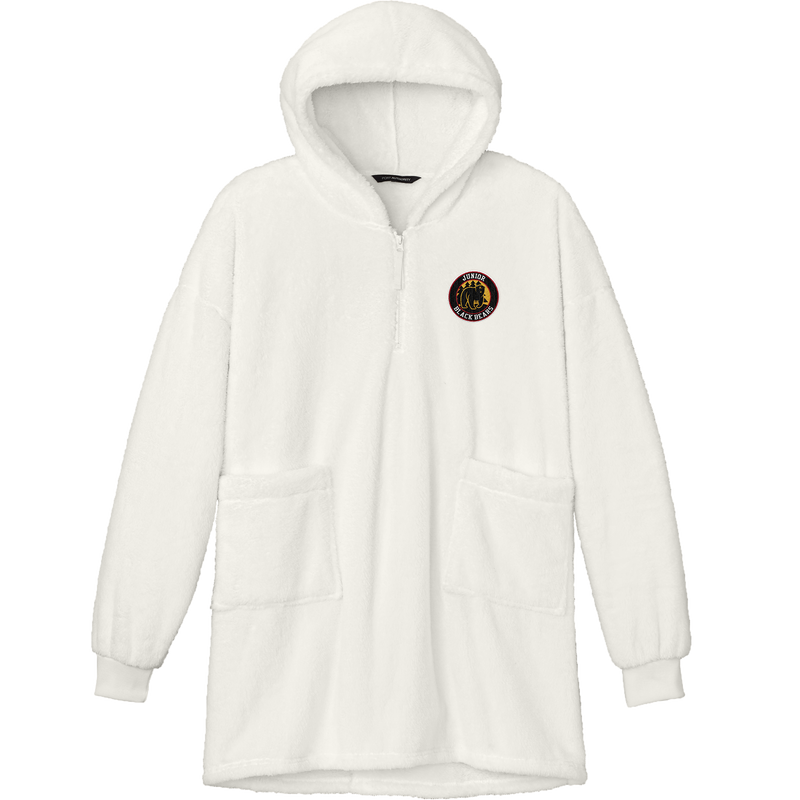 MD Jr. Black Bears Plush Poncho