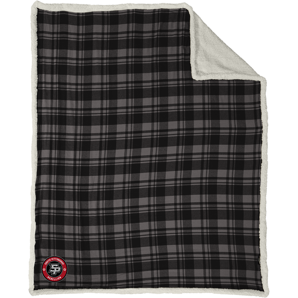 South Pittsburgh Rebellion Flannel Sherpa Blanket