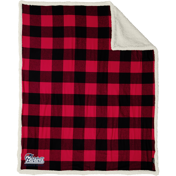 Secaucus Patriots Flannel Sherpa Blanket