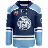 Blue Knights Goalie Hybrid Jersey - Navy
