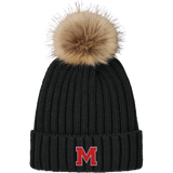 Mount St. Charles Faux Fur Pom Beanie