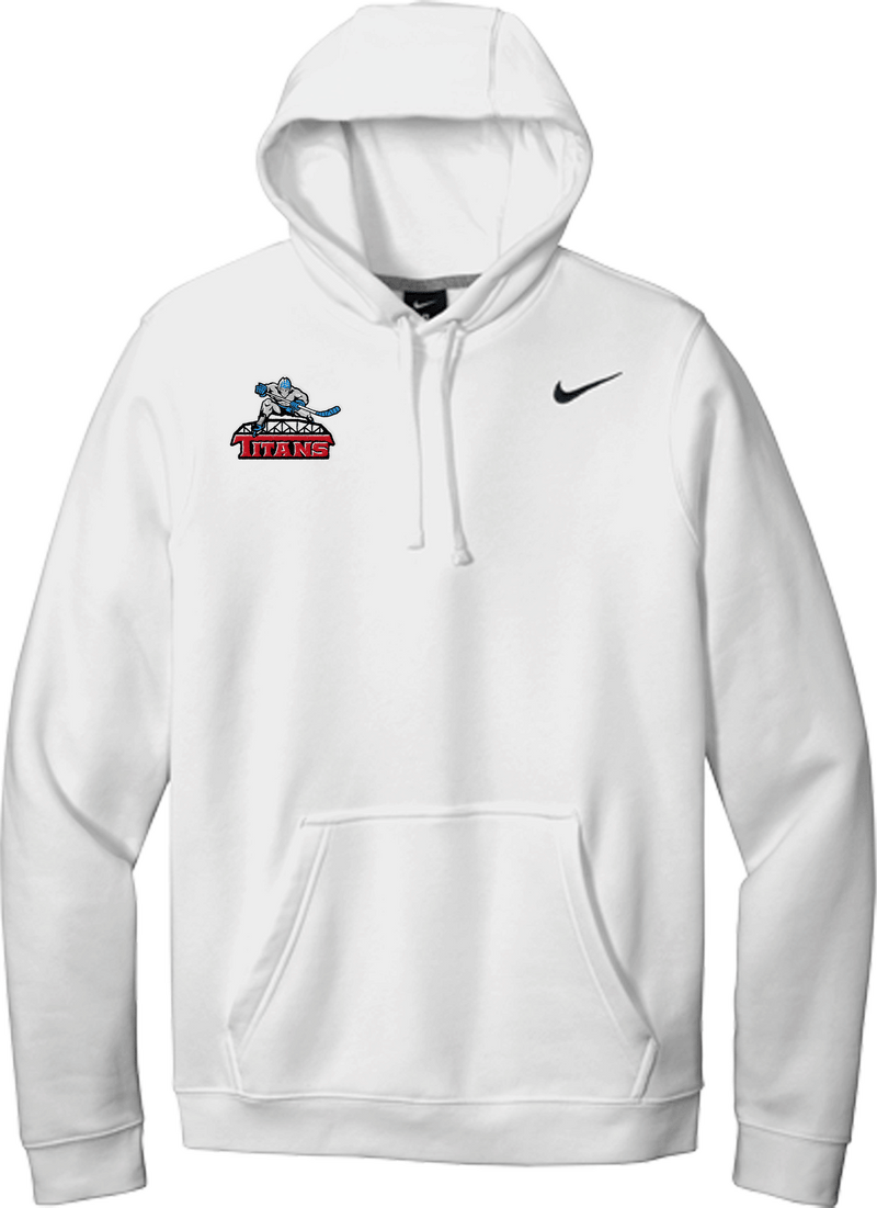 NJ Titans Nike Club Fleece Pullover Hoodie