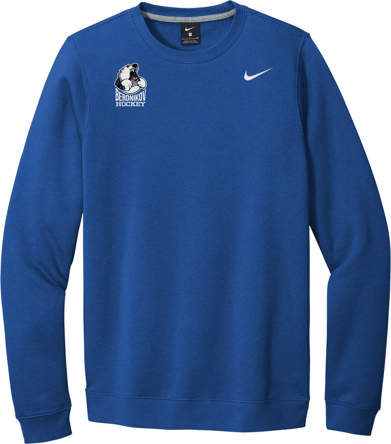 Berdnikov Bears Nike Club Fleece Crew