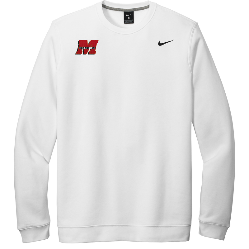 Team Maryland Nike Club Fleece Crew