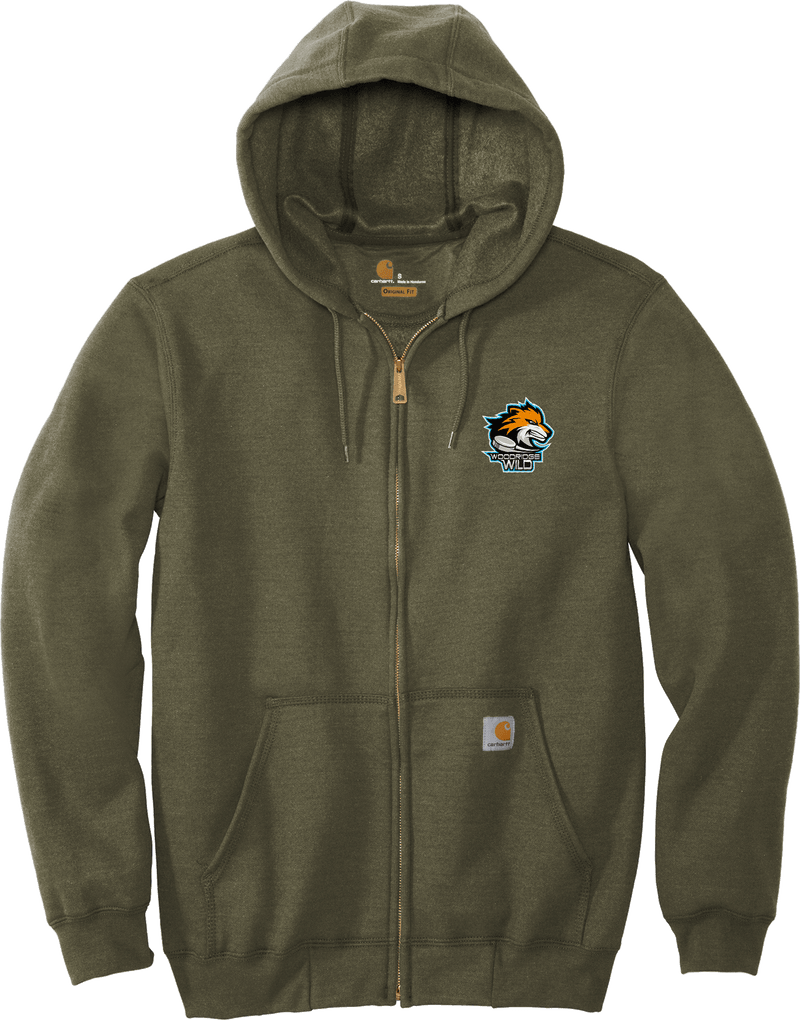 Woodridge Wild Carhartt Midweight Hooded Zip-Front Sweatshirt