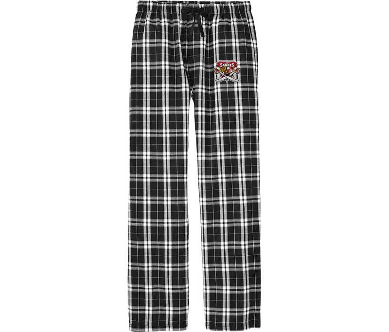 SOMD Lady Sabres Flannel Plaid Pant