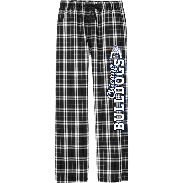 Chicago Bulldogs Flannel Plaid Pant