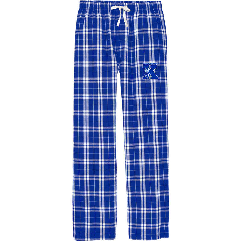 Kennett Track Flannel Plaid Pant