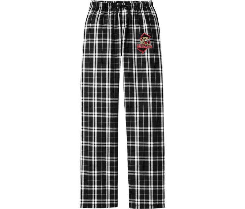 Jersey Shore Wildcats Women's Flannel Plaid Pant