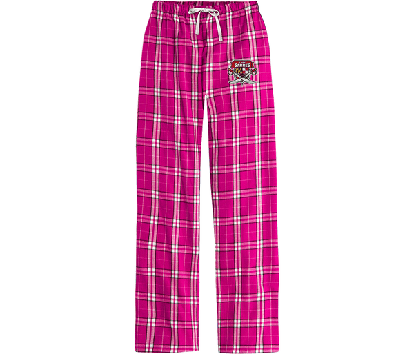 SOMD Lady Sabres Women's Flannel Plaid Pant