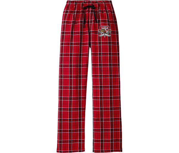 SOMD Lady Sabres Women's Flannel Plaid Pant