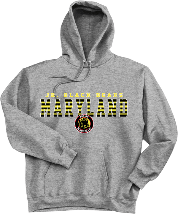 MD Jr. Black Bears Ultimate Cotton - Pullover Hooded Sweatshirt