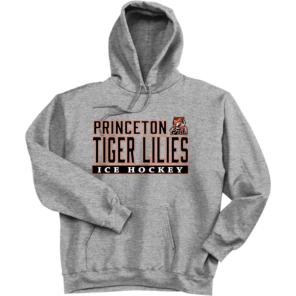 Princeton Tiger Lilies Ultimate Cotton - Pullover Hooded Sweatshirt