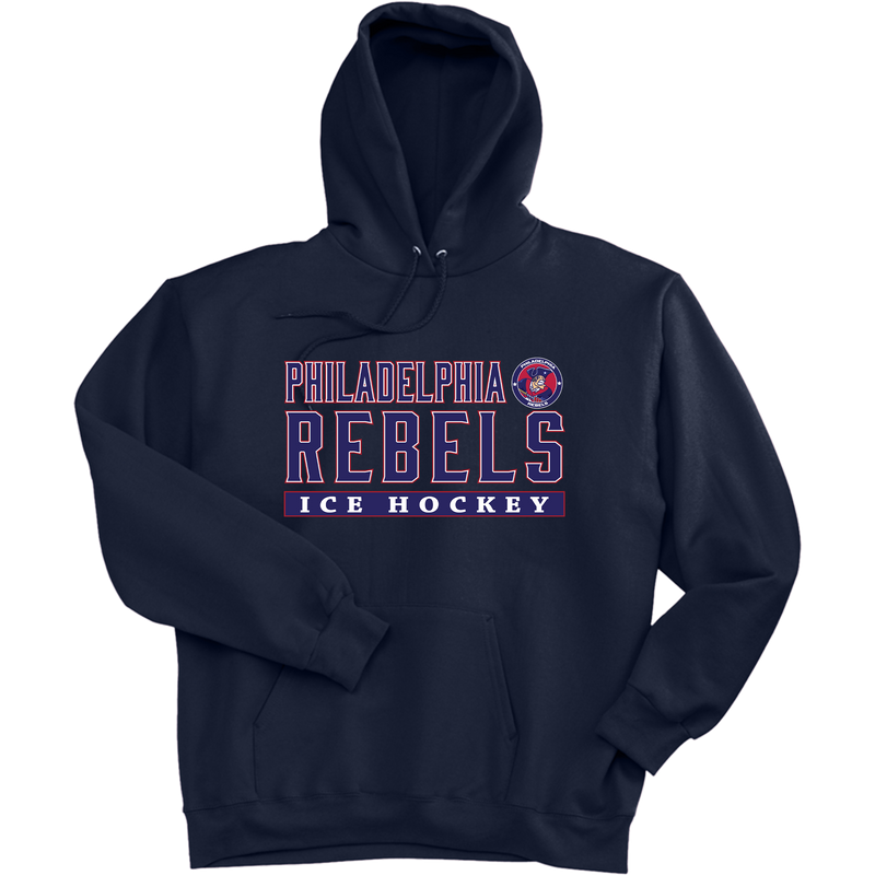 Philadelphia Rebels Ultimate Cotton - Pullover Hooded Sweatshirt