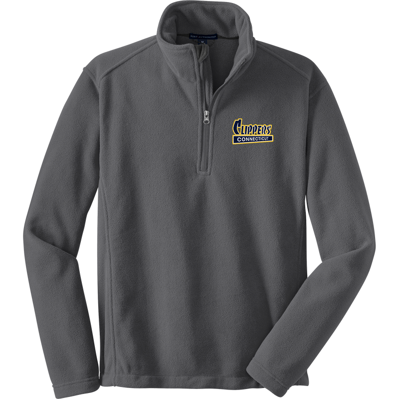 CT Clippers Value Fleece 1/4-Zip Pullover