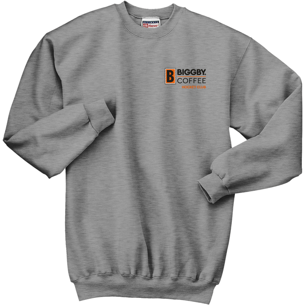 Biggby Coffee Hockey Club Ultimate Cotton - Crewneck Sweatshirt