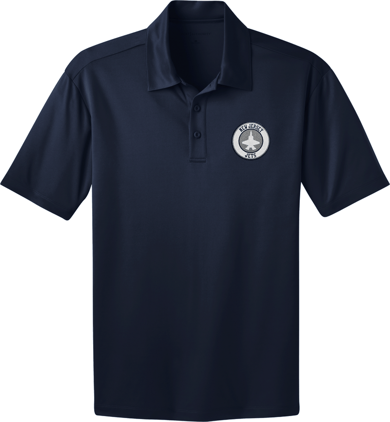 NJ Jets Adult Silk Touch Performance Polo