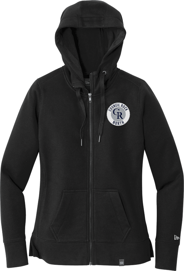 Council Rock North New Era Ladies French Terry Full-Zip Hoodie