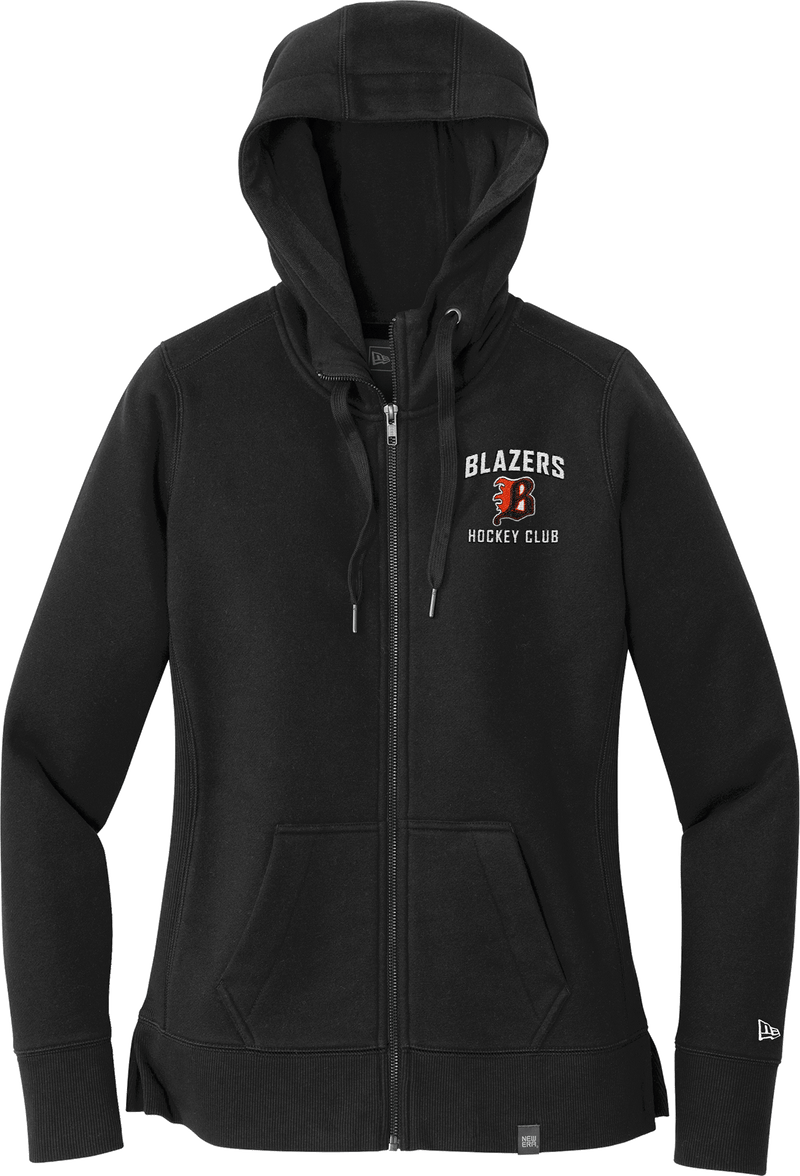 Philadelphia Blazers New Era Ladies French Terry Full-Zip Hoodie