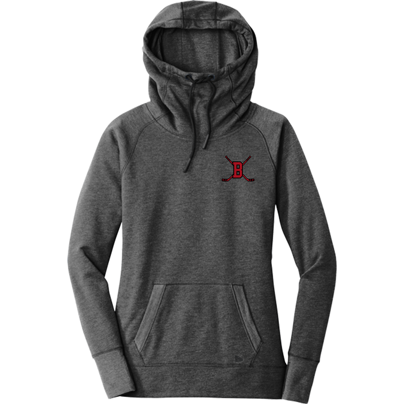 Benet Hockey New Era Ladies Tri-Blend Fleece Pullover Hoodie