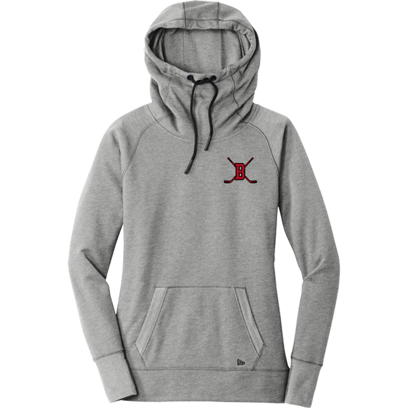 Benet Hockey New Era Ladies Tri-Blend Fleece Pullover Hoodie