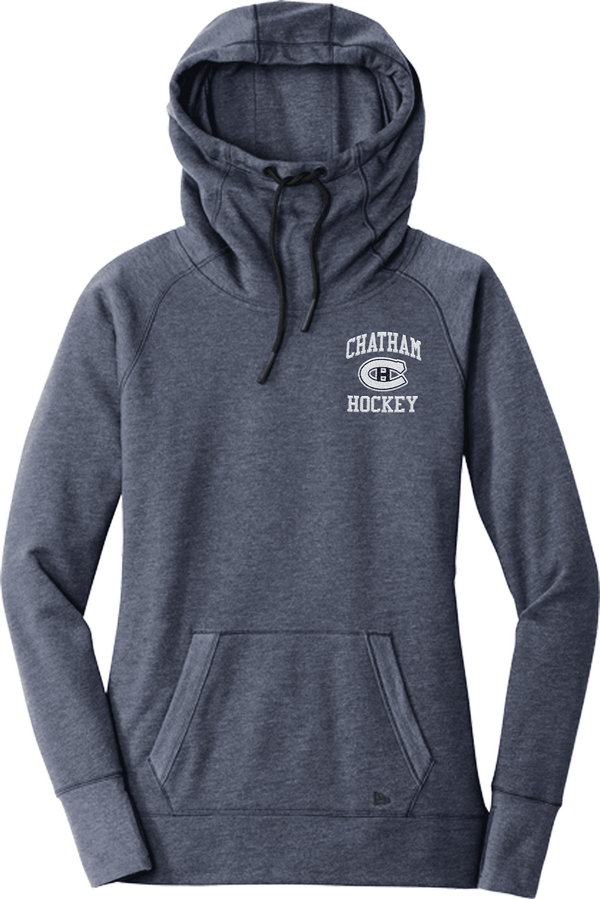 Chatham Hockey New Era Ladies Tri-Blend Fleece Pullover Hoodie