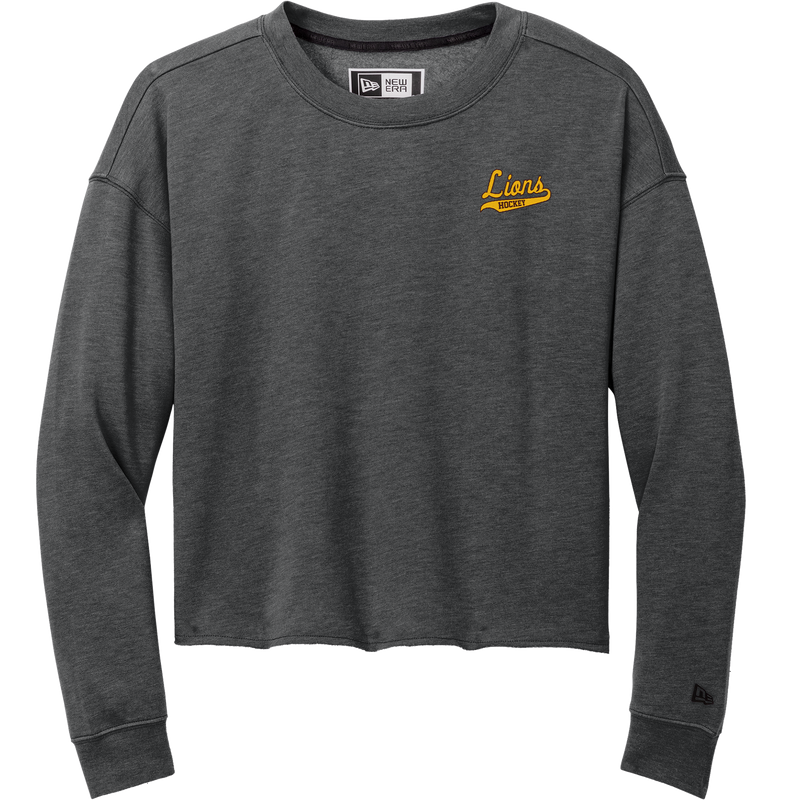 Greensburg Salem New Era Ladies Tri-Blend Fleece Crop Crew