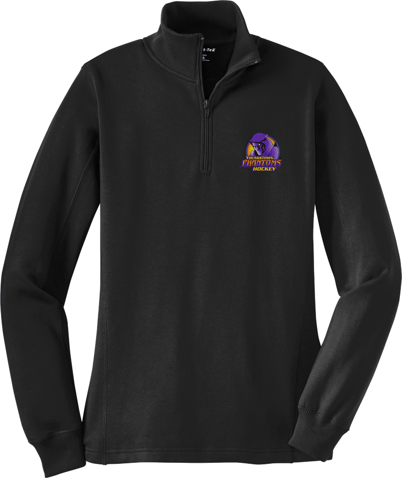 Youngstown Phantoms Ladies 1/4-Zip Sweatshirt