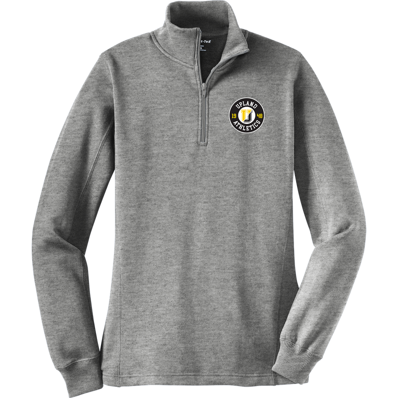 Upland Country Day School Ladies 1/4-Zip Sweatshirt