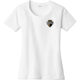 Queen City Royals Ladies PosiCharge Tri-Blend Wicking Scoop Neck Raglan Tee