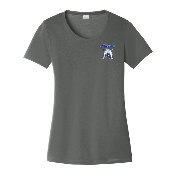 Chicago Bulldogs Ladies PosiCharge Competitor Cotton Touch Scoop Neck Tee
