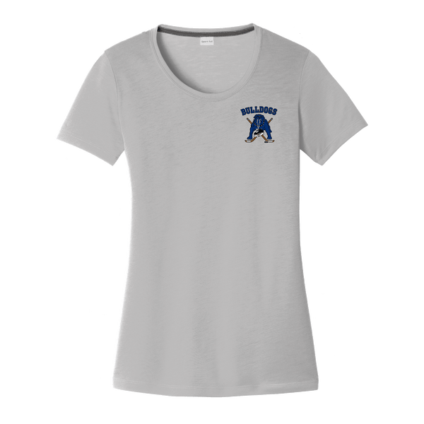 Chicago Bulldogs Ladies PosiCharge Competitor Cotton Touch Scoop Neck Tee