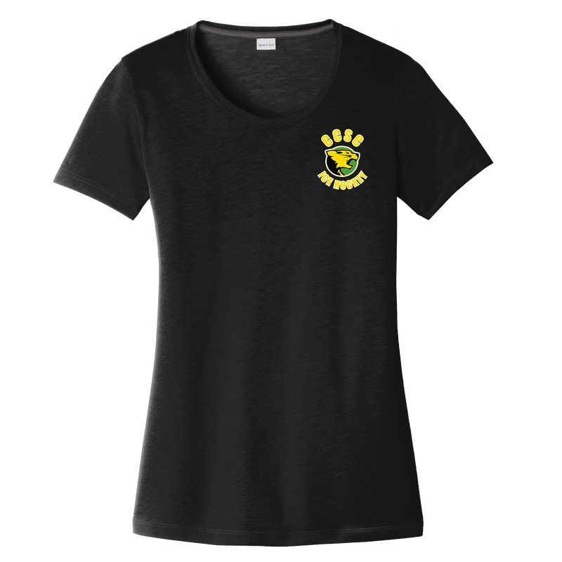 Chester County Ladies PosiCharge Competitor Cotton Touch Scoop Neck Tee