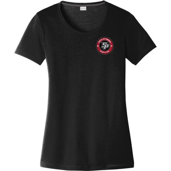 South Pittsburgh Rebellion Ladies PosiCharge Competitor Cotton Touch Scoop Neck Tee