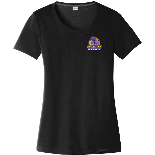 Chicago Phantoms Ladies PosiCharge Competitor Cotton Touch Scoop Neck Tee