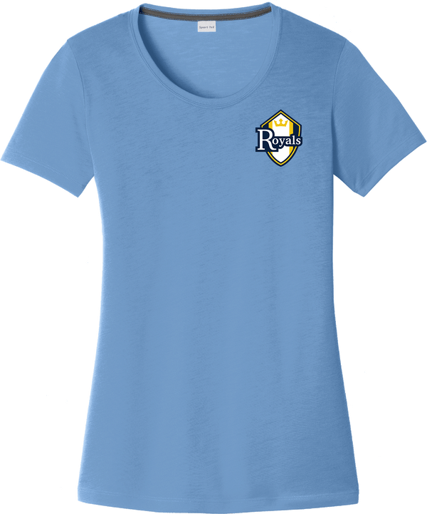 Royals Hockey Club Ladies PosiCharge Competitor Cotton Touch Scoop Neck Tee