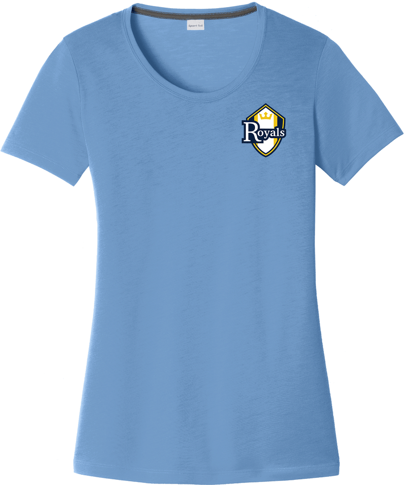 Royals Hockey Club Ladies PosiCharge Competitor Cotton Touch Scoop Neck Tee