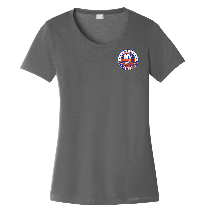 PAL Jr. Islanders Ladies PosiCharge Competitor Cotton Touch Scoop Neck Tee