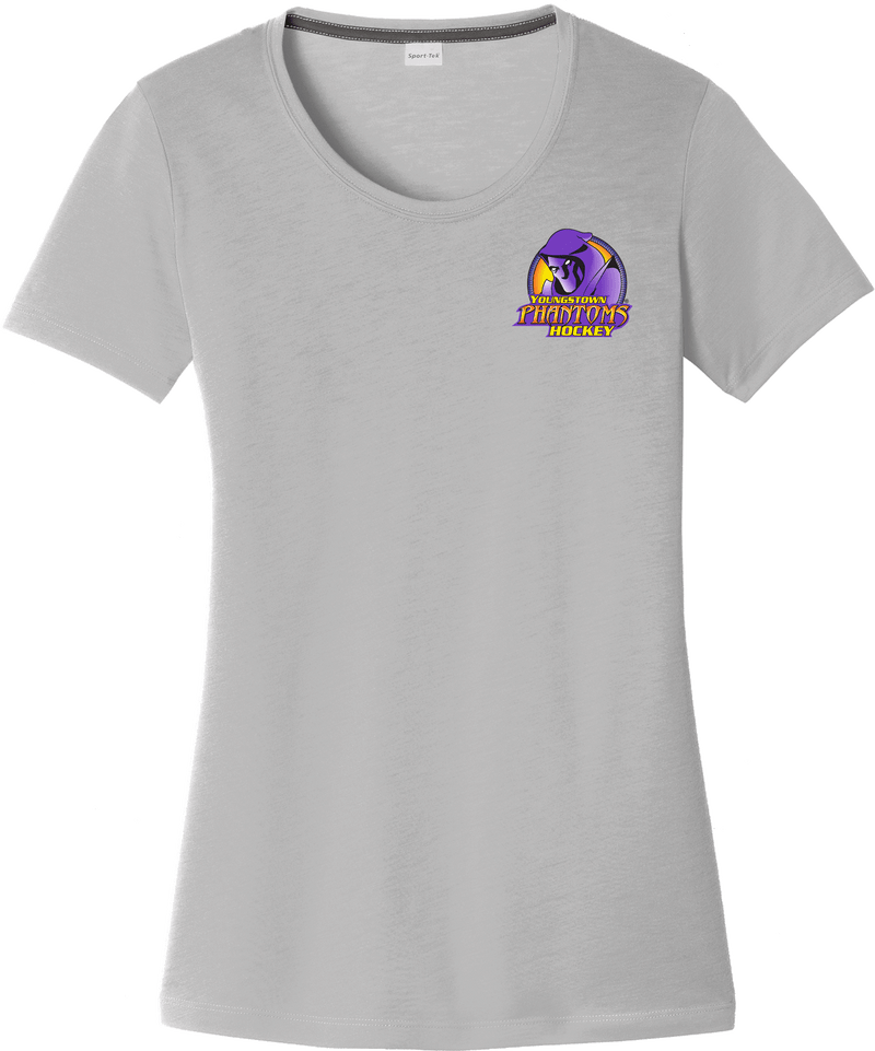 Youngstown Phantoms Ladies PosiCharge Competitor Cotton Touch Scoop Neck Tee